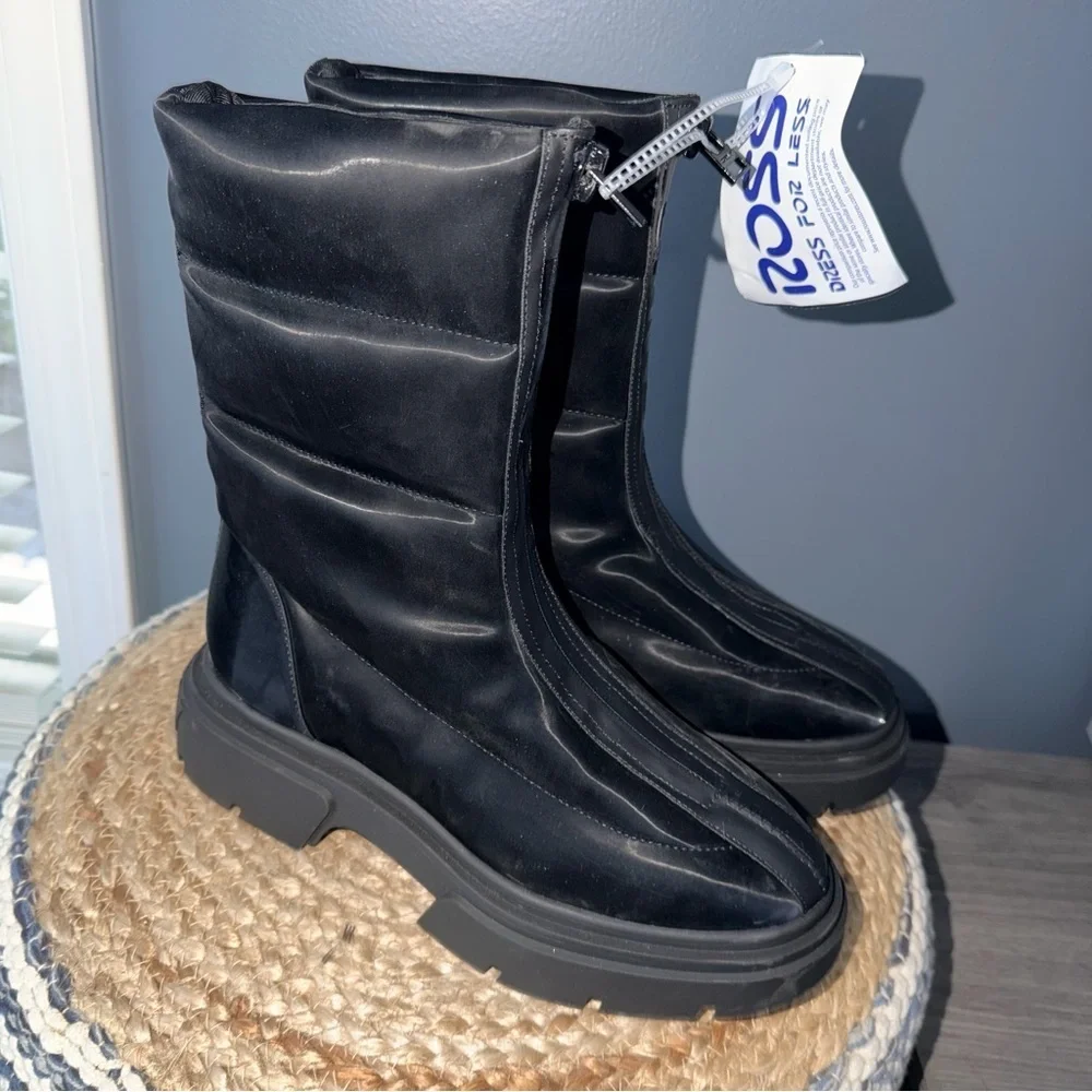 DKNY Platform Sole Winter Boots
